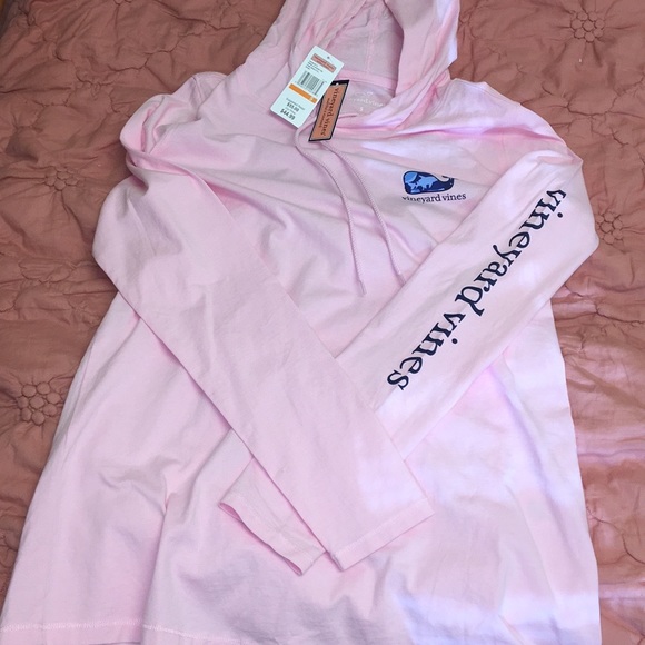 Pink vineyard vines zip up hoddie - Picture 4 of 4